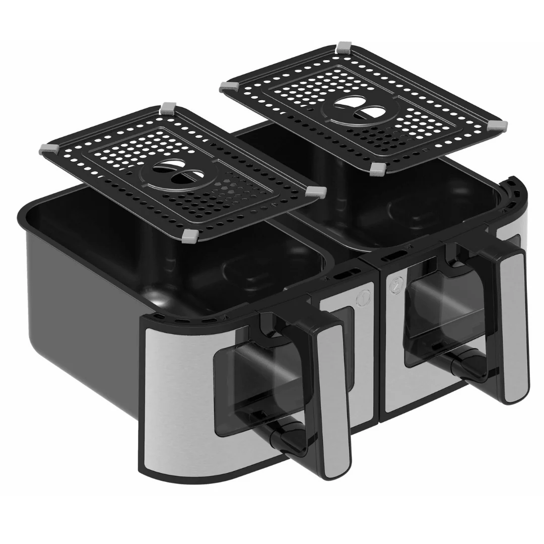 DualFry Fusion Airfryer 10,5L Pakkeløsning – Inkl. 2 x 4,5L Skuffer - Image 7