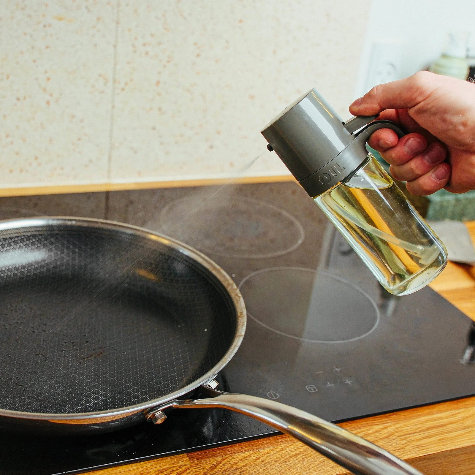 Oliedispenser 250ml - Til airfryer, stegning & bagning - Image 4